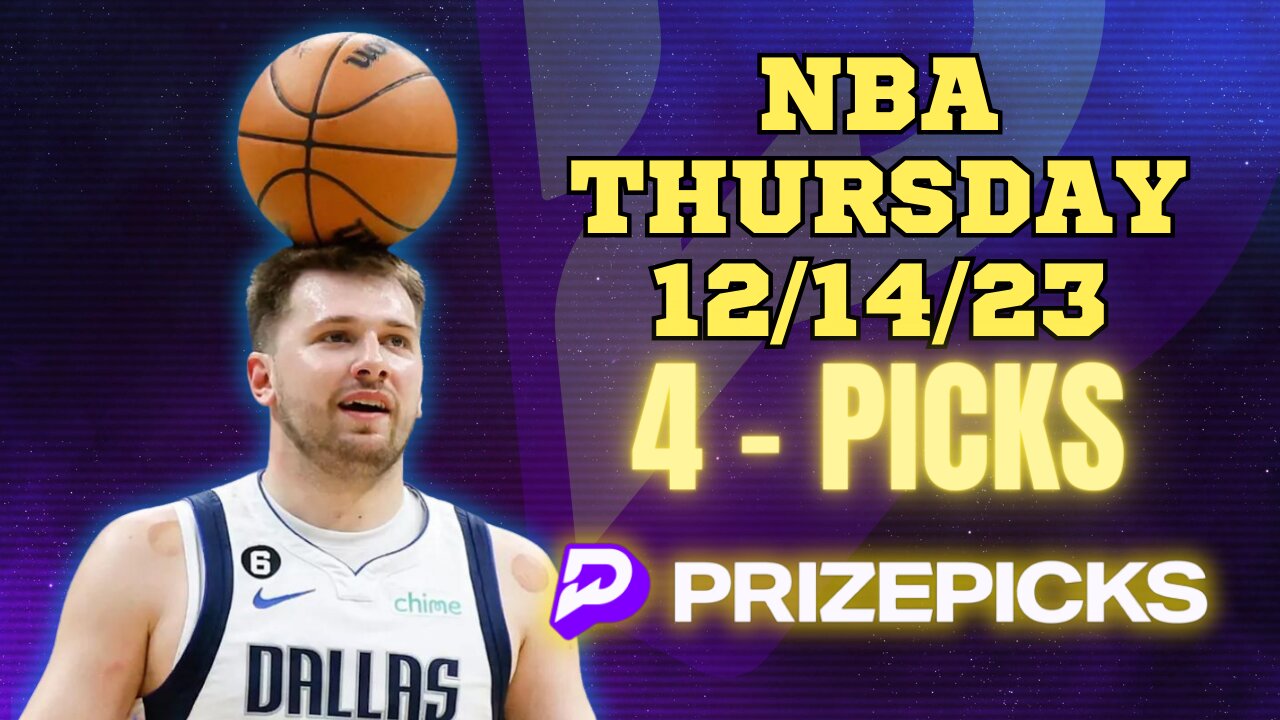 #PRIZEPICKS | BEST PICKS #NBA THURSDAY | 12/14/2023 | TODAY | BEST BETS | #BASKETBALL | PROP BETS