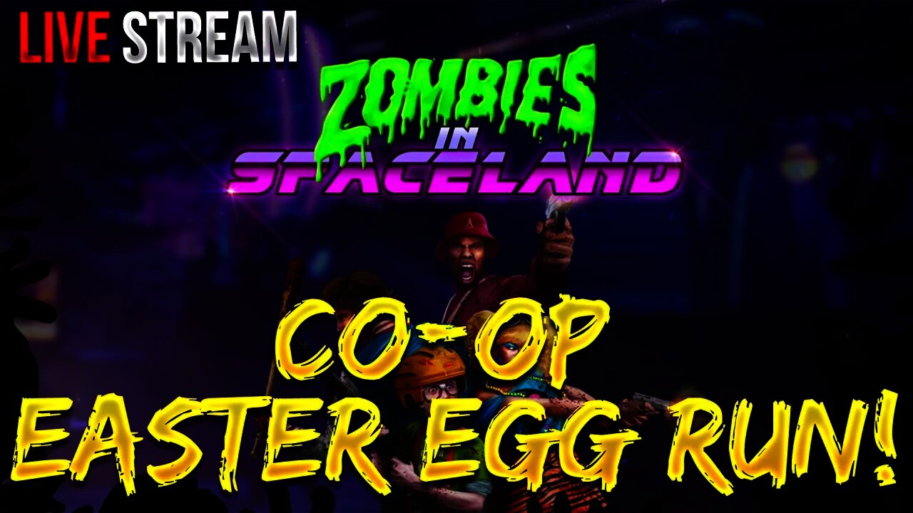 ZOMBIES IN SPACELAND FULL EASTER EGG CO-OP ATTEMPT! - INFINITE WARFARE ZOMBIES LIVE STREAM