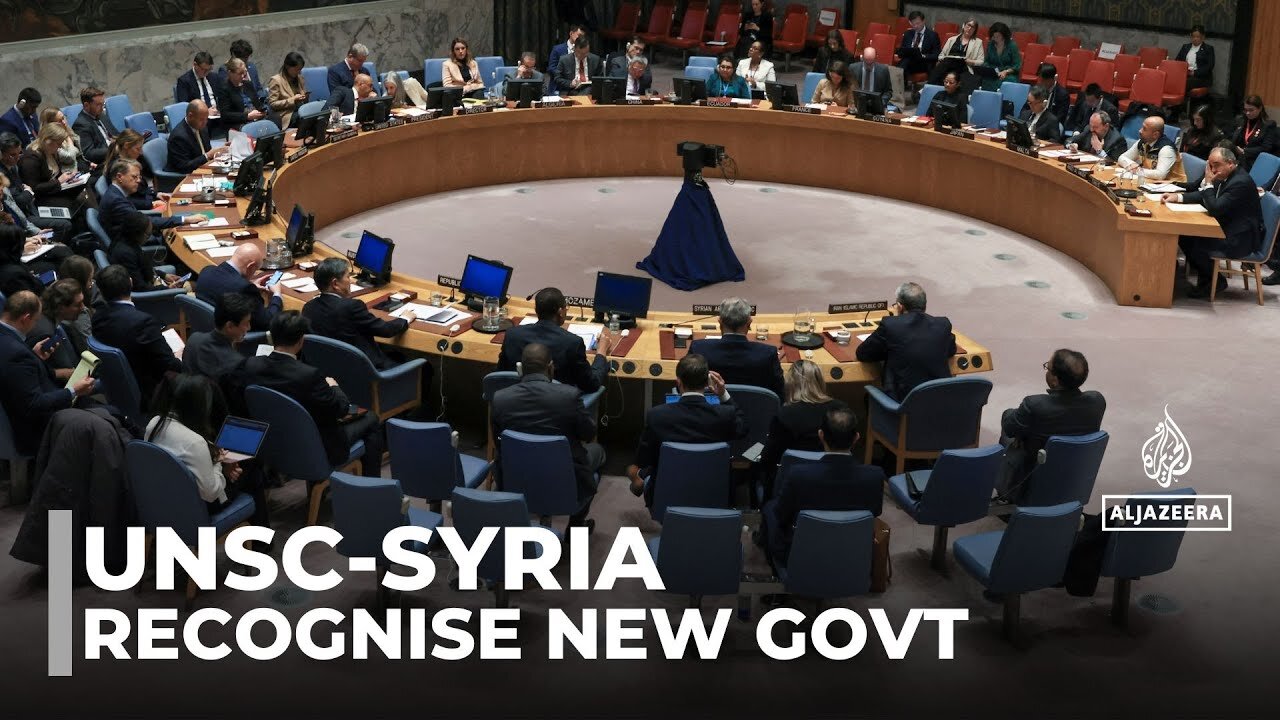 UN security council on Syria: Growing support to recognise new govt in Damascus