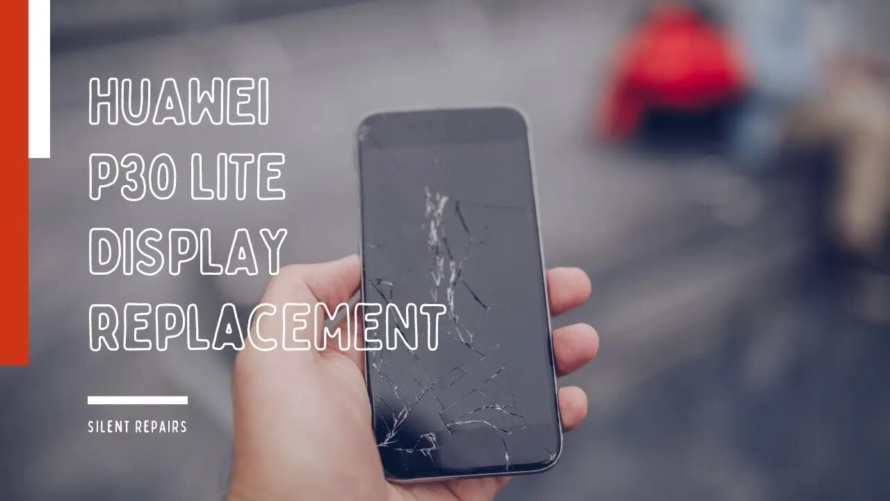 Huawei P30 Lite | Display replacement | Repair video | Screen repair