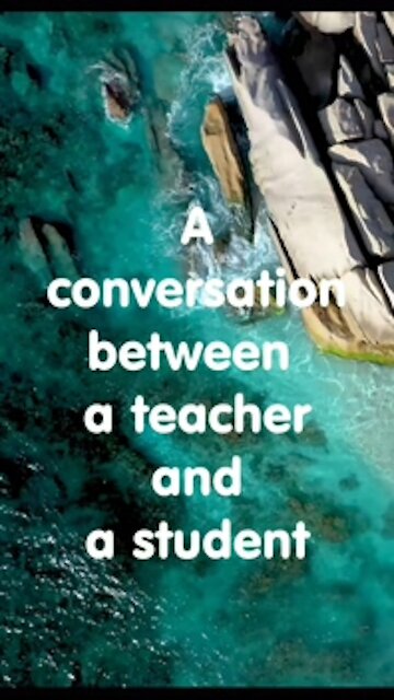 A conversation between a teacher and student (one liner joke)