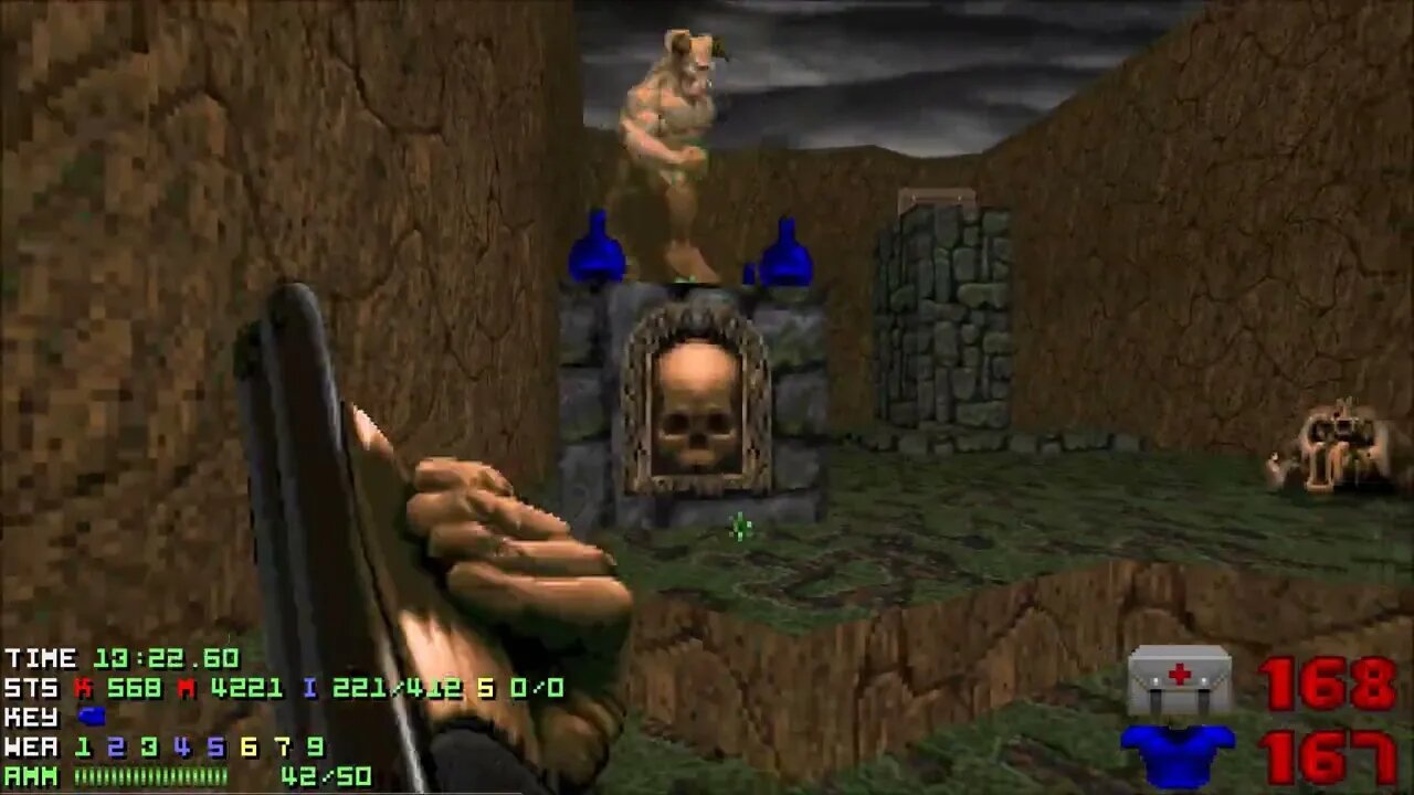 Doom 2 Seriously [v12-8-2022] Level 10 UV with 128% in 35:59