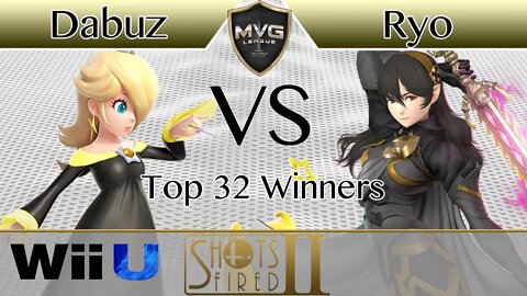 Dabuz (Rosalina) vs. MVG|Ryo (Corrin) - Top 32 Winners - Shots Fired 2