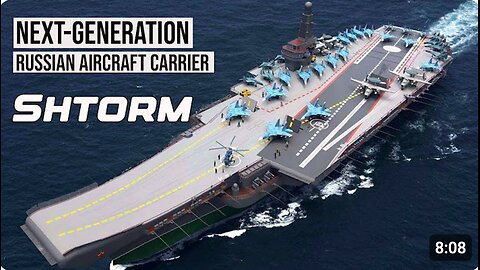 ⚓️🇷🇺 New Aircraft Carrier For Russian Navy Set to Challenge all US Aircraft Carriers