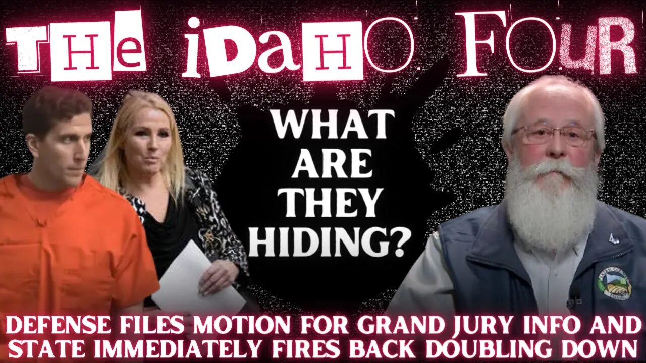 Bryan Kohberger's Defense Files NEW Motions Regarding Grand Jury | Prosecution DOUBLES DOWN #dna