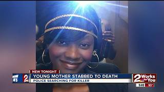 Young mother stabbed to death