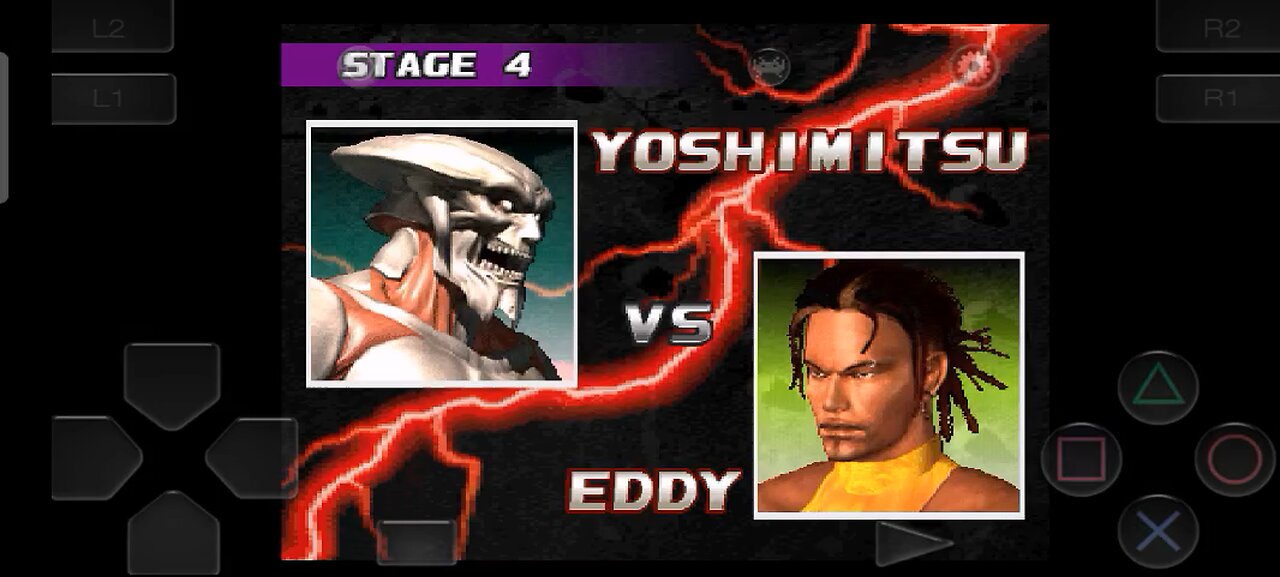 tekken 3 Yoshimistsu vs Eddy