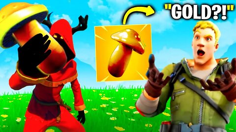 I Trolled Him With NEW Mythic Mushroom - Fortnite