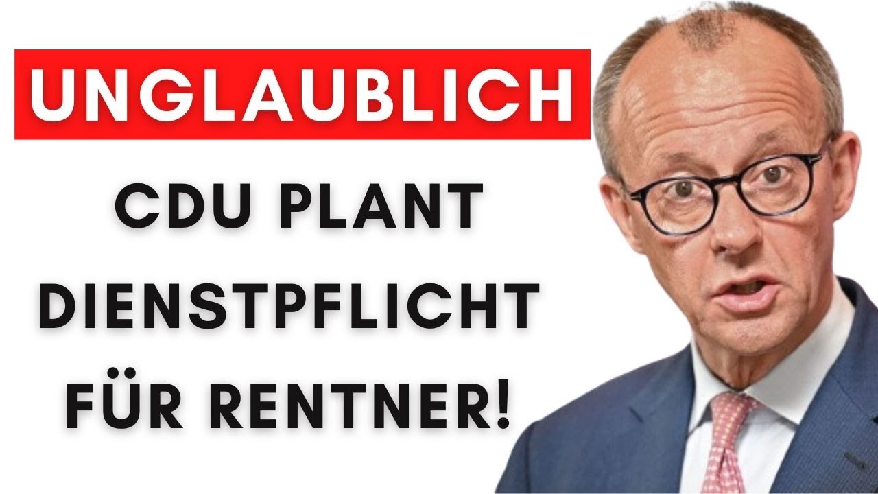 CDU will Wehrpflicht-Alternative für Rentner!@Alexander Raue🙈🐑🐑🐑 COV ID1984
