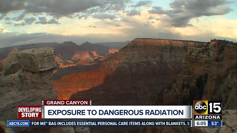 Grand Canyon looking into possible radiation exposure