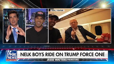 Nelk Boys Kyle Forgeard says Donald Trump has basically adopted them❗