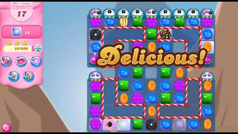 Candy Crush Level 4299 Talkthrough, 33 Moves 0 Boosters