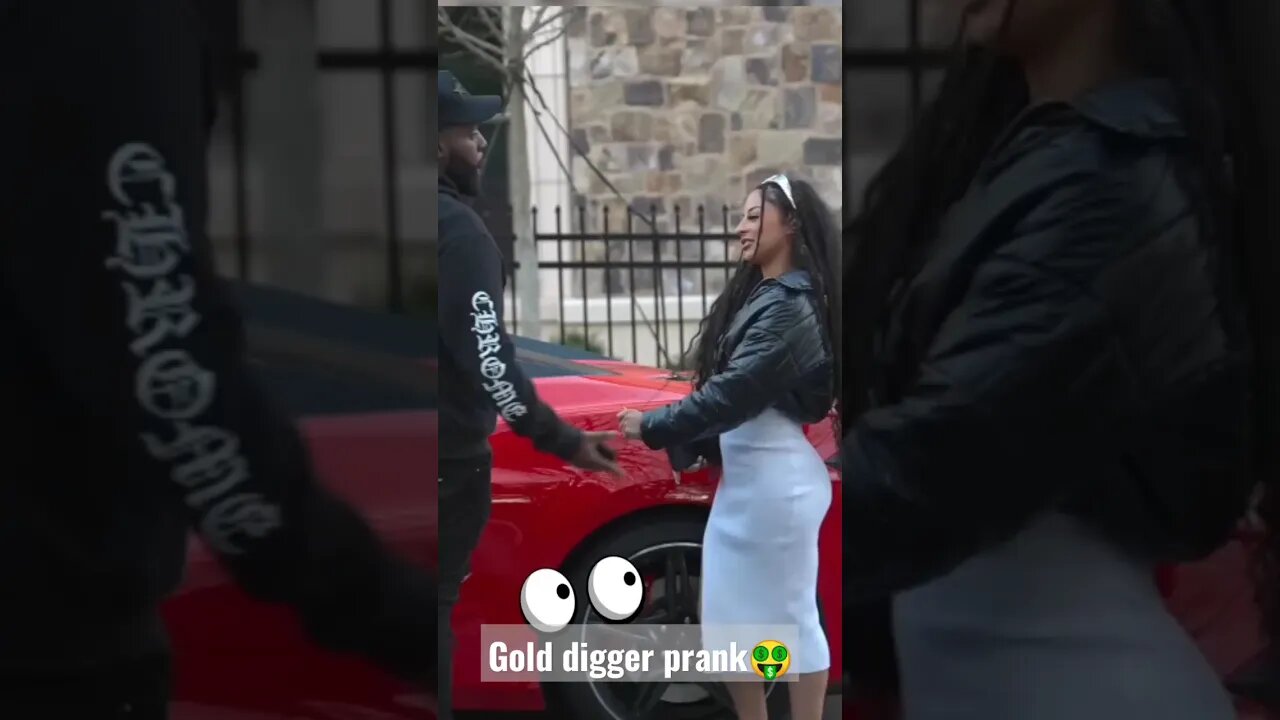 Gold digger prank🤑😍 #shorts #golddigger #golddiggerprank2023