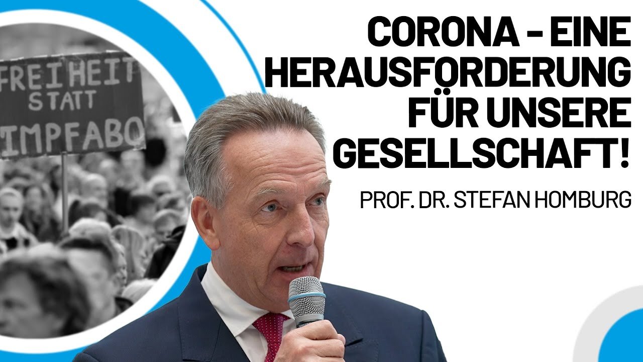 Corona-Symposium: Vortrag von Prof. Dr. Stefan Homburg - AfD-Fraktion im Bundestag🙈