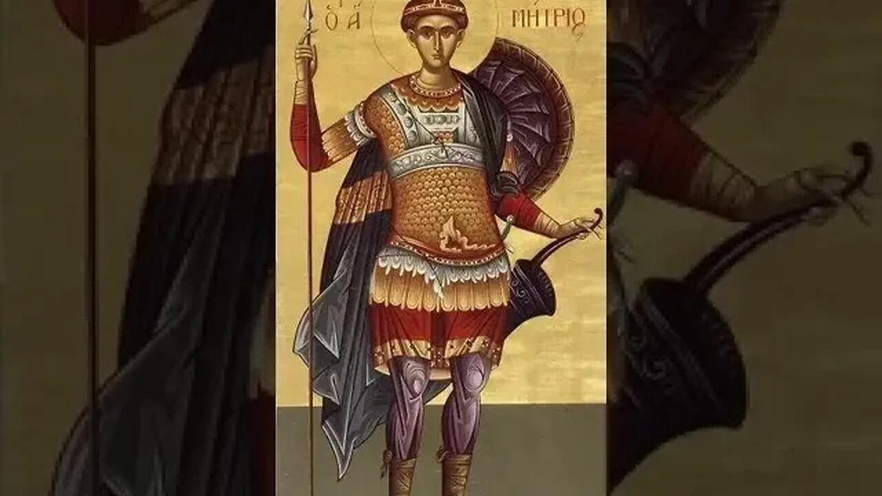 Pătimirea Sfântului Slăvitului Marelui Mucenic al lui Hristos, Dimitrie