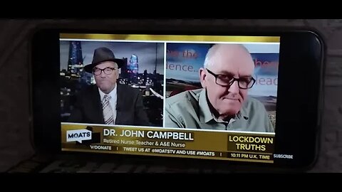 MOATS George Galloway Show interview with Dr John Campbell on 8th March 2023 ~ fair use