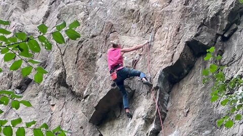 Långbeta: Megadans, 7b+ @ Skevik