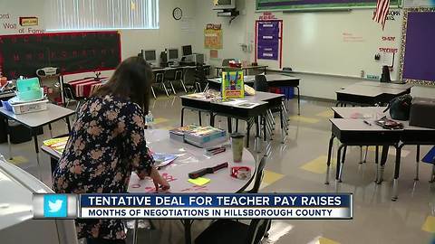 Hillsborough Schools, teachers' union reach tentative agreement on pay, child care costs and more