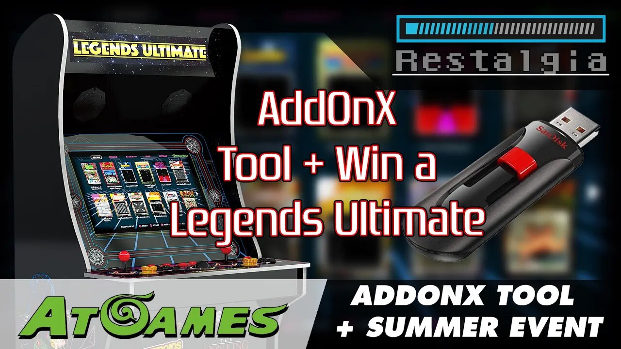 AddOnX Tool Release and Win an AtGames Legends Ultimate or Legends Gamer!!