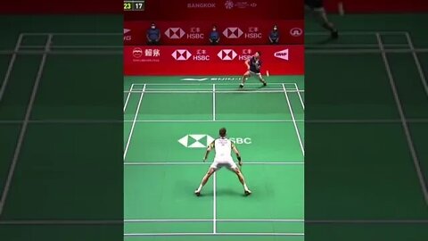 Viktor Axelsen vs. Kodai Naraoka (50 shots rally) #shorts