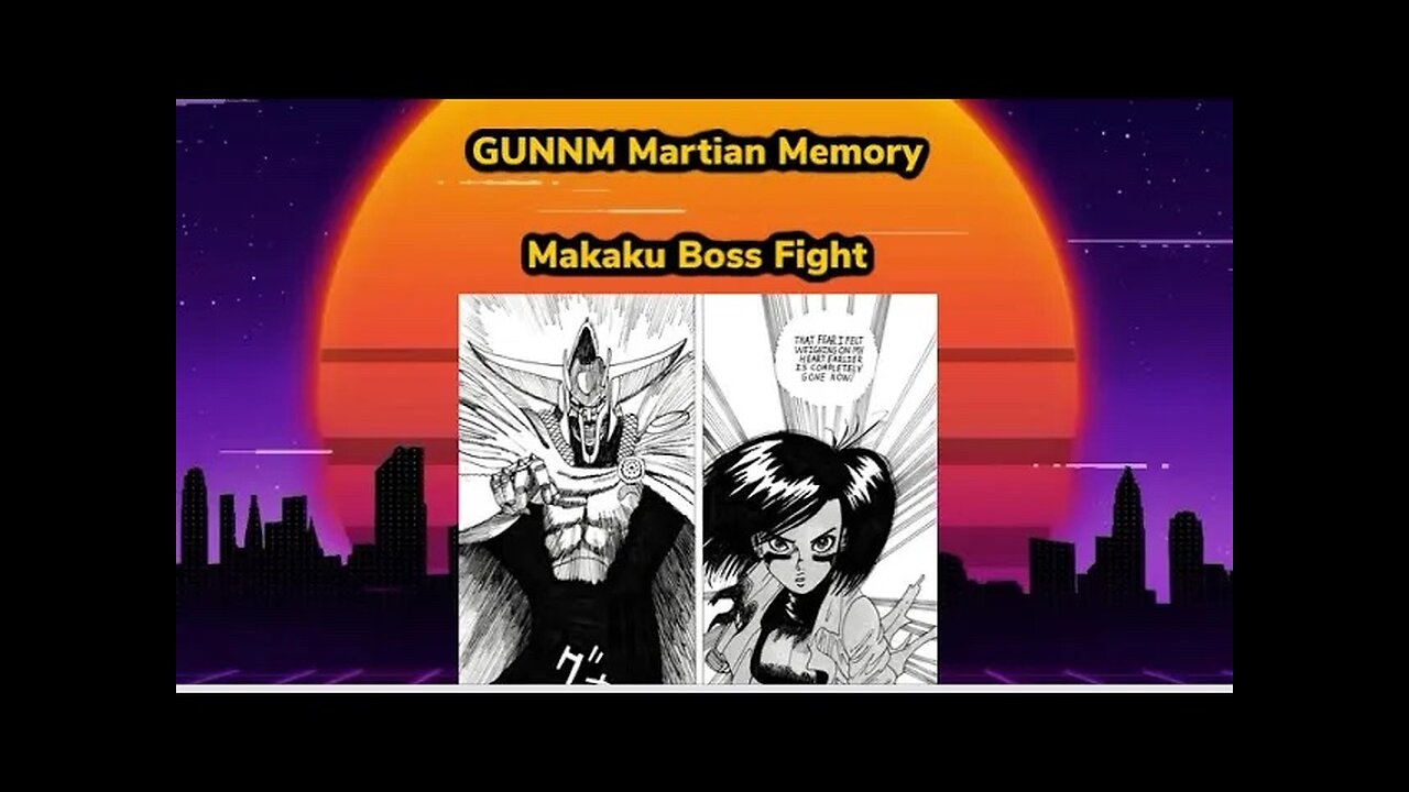 GUNNM Martian Memory : Makaku Boss Fight in the sewers #kaosnova #alitaarmy #alitasequel