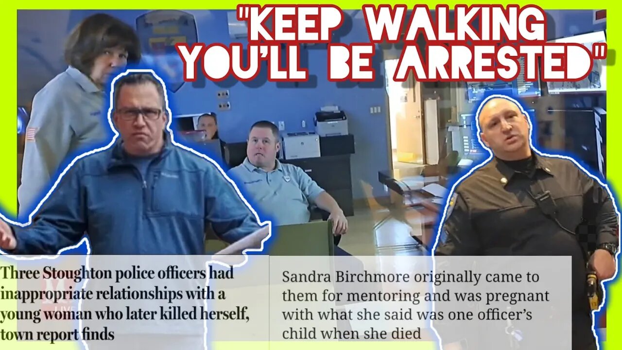 "KEEP WALKING YOU'LL BE ARRESTED" | TAIL TUCK | PISSED PIGGIE LT. OVER QUESTIONS