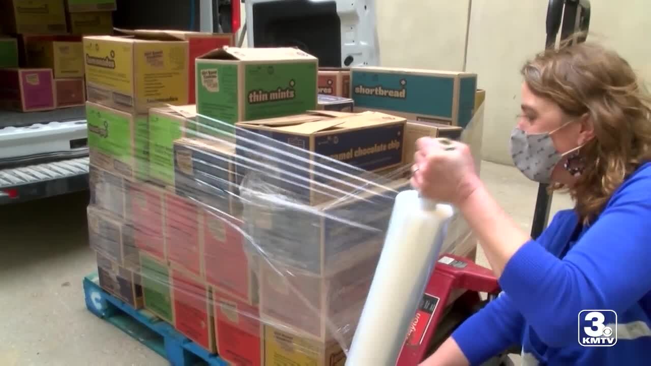 After best season yet, Council Bluffs Girl Scout troop gives back