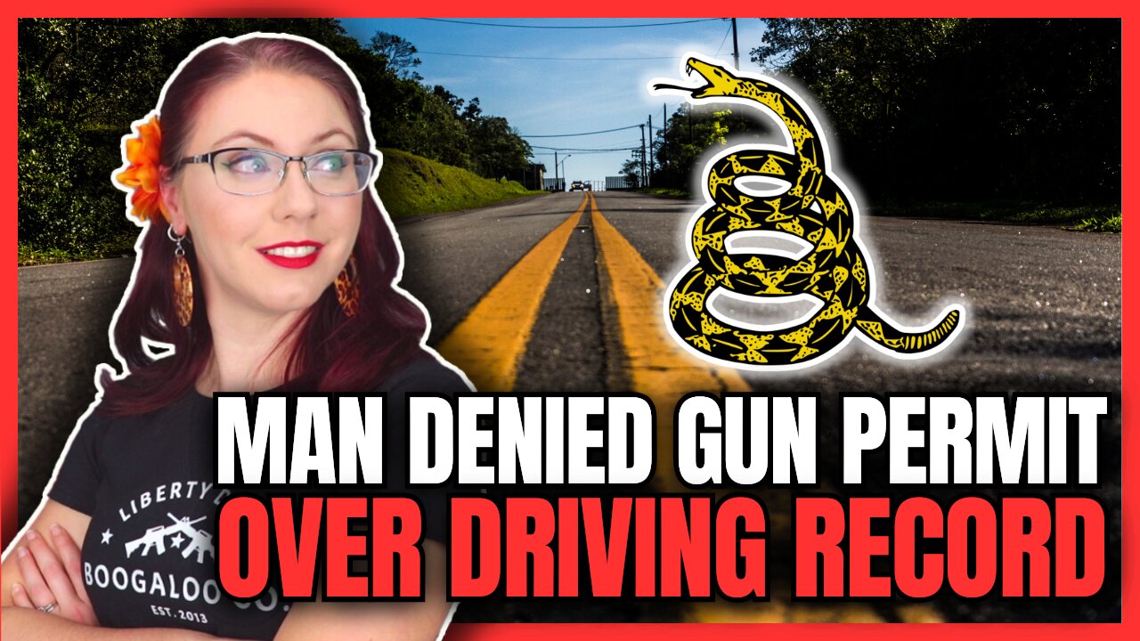 Man Denied Gun Permit Over Driving Record