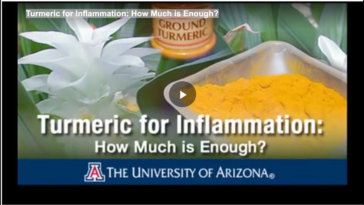 Turmeric for Inflammation: How Much is Enough?