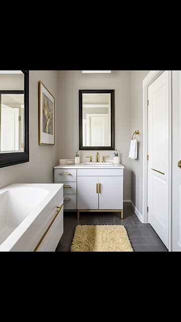 AI art: clean bathroom