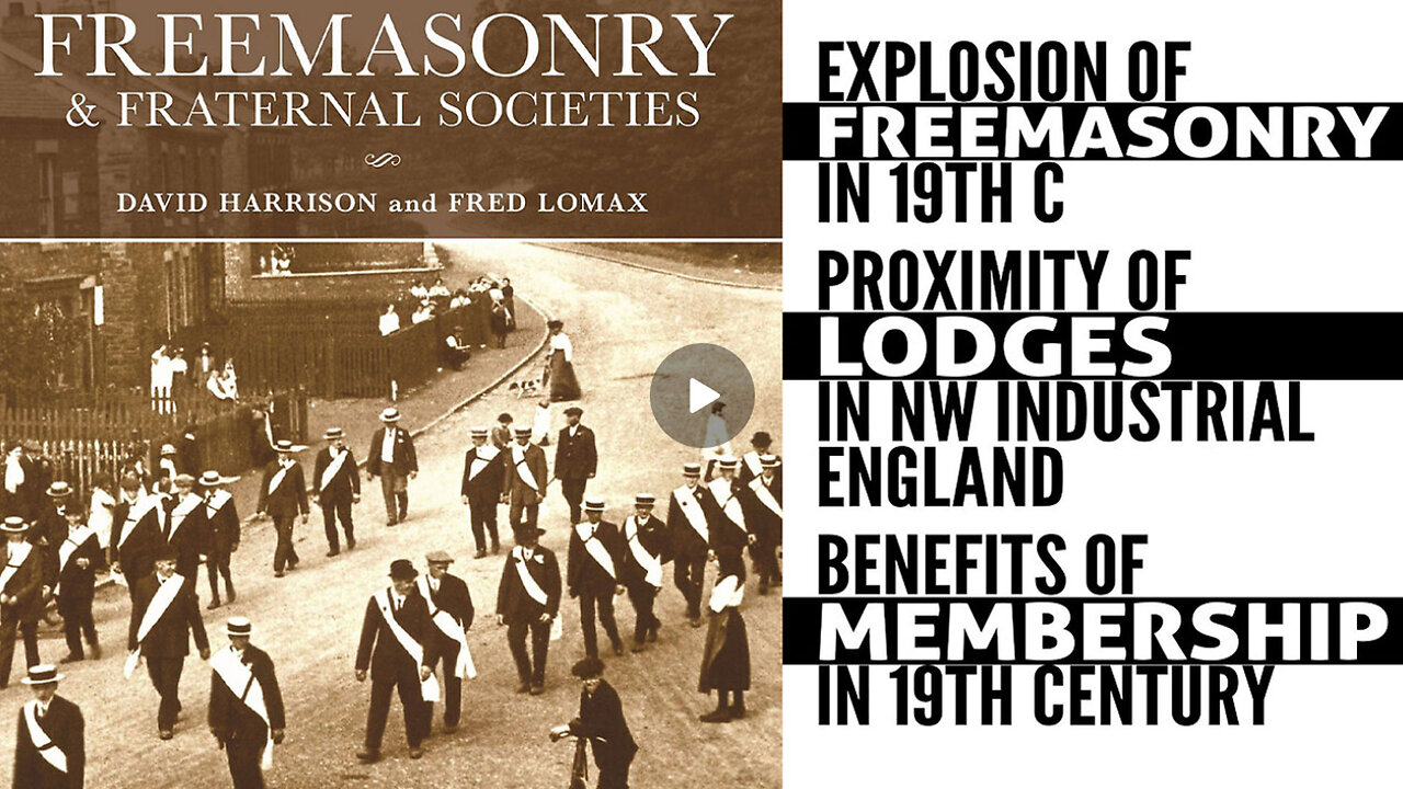 Why did Freemasonry explode in NW industrial England?