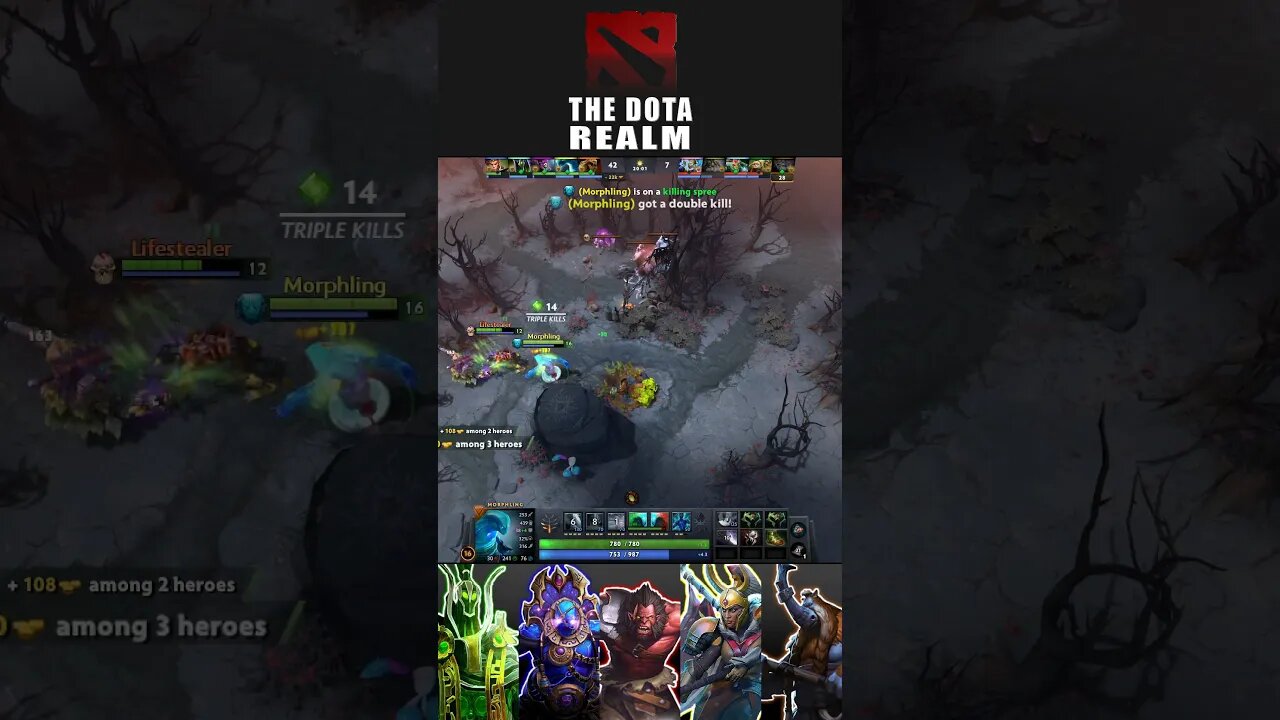 Crazy Rampage !!! | Morphling | #dota2
