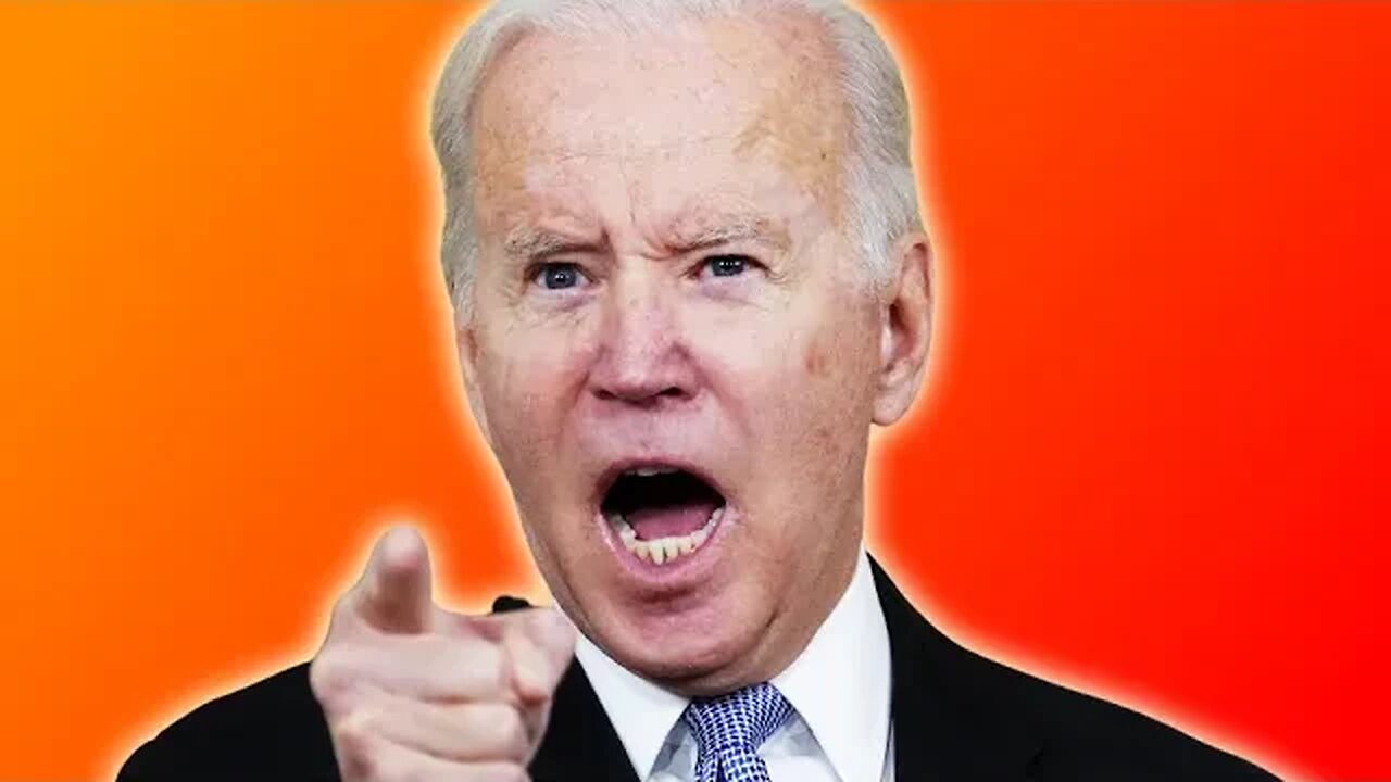 Biden snapped!