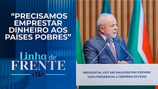 Lula questiona o dólar em cerimônia de posse de Dilma na China I LINHA DE FRENTE