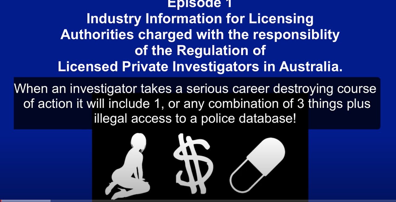 Information for Australian State Licensing Regulators