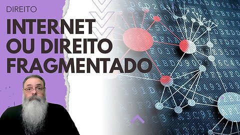 JURISTAS TEMEM a FRAGMENTAÇÃO da INTERNET porque não PERCEBEM a FRAGMENTAÇÃO do ORDENAMENTO JURÍDICO