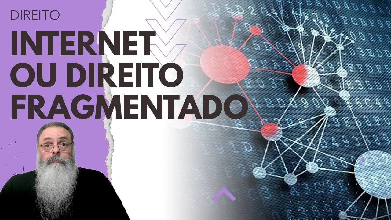 JURISTAS TEMEM a FRAGMENTAÇÃO da INTERNET porque não PERCEBEM a FRAGMENTAÇÃO do ORDENAMENTO JURÍDICO