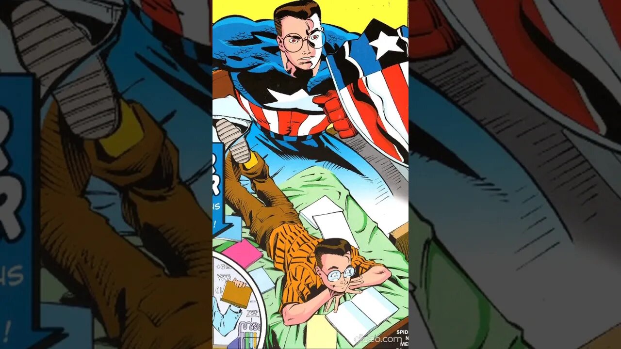Peter Parker Es El Capitán América #spiderverse Tierra-97719