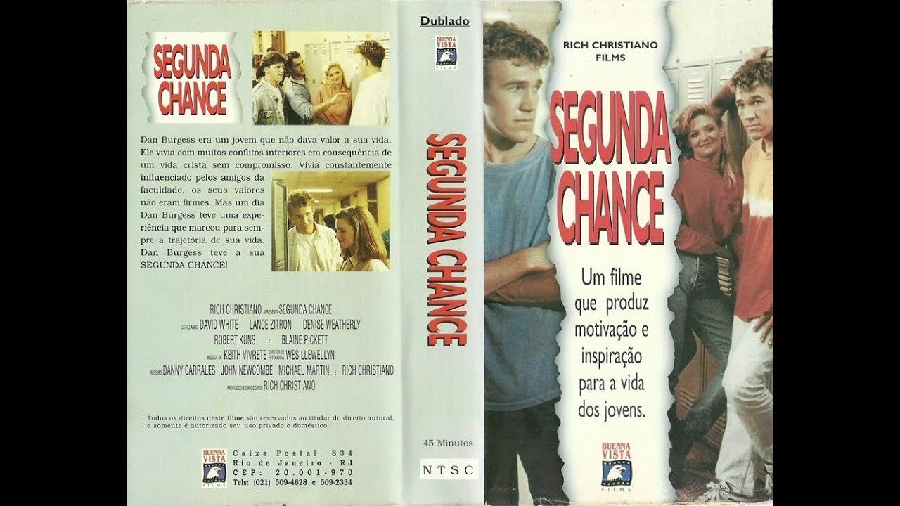 Filme gospel - Segunda chance / 1992 (Dublado e Completo)