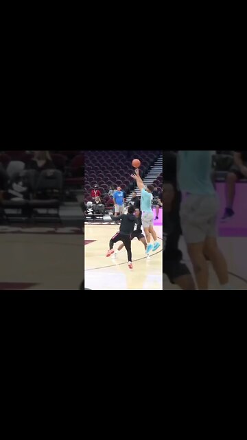 What's it's like playing in an NBA ARENA?!