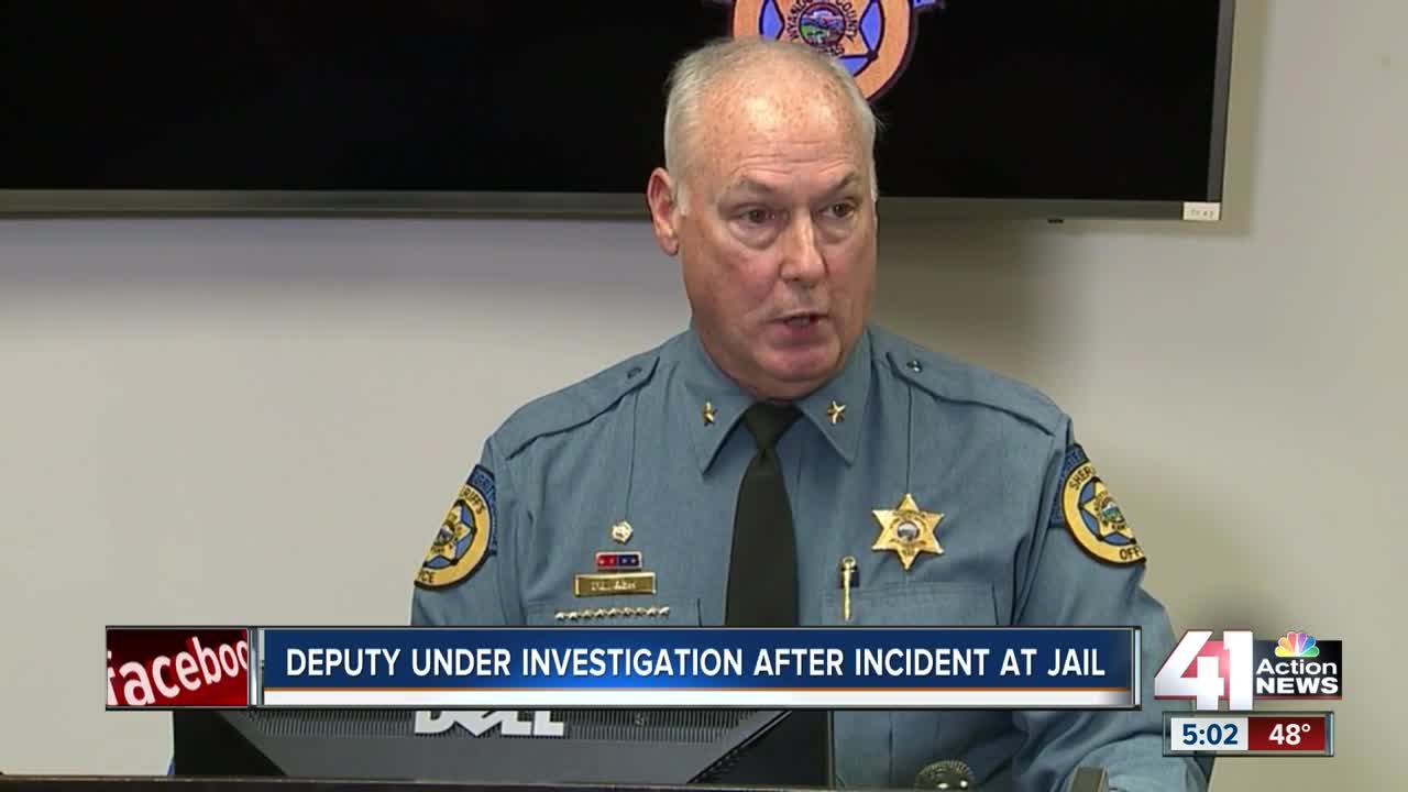 Wyandotte County deputy remains on leave after jail incident involving inmate