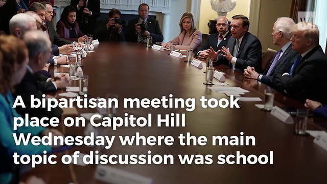 Trump Destroys 'Gun-free Zones' In Bipartisan Meeting On School Safety