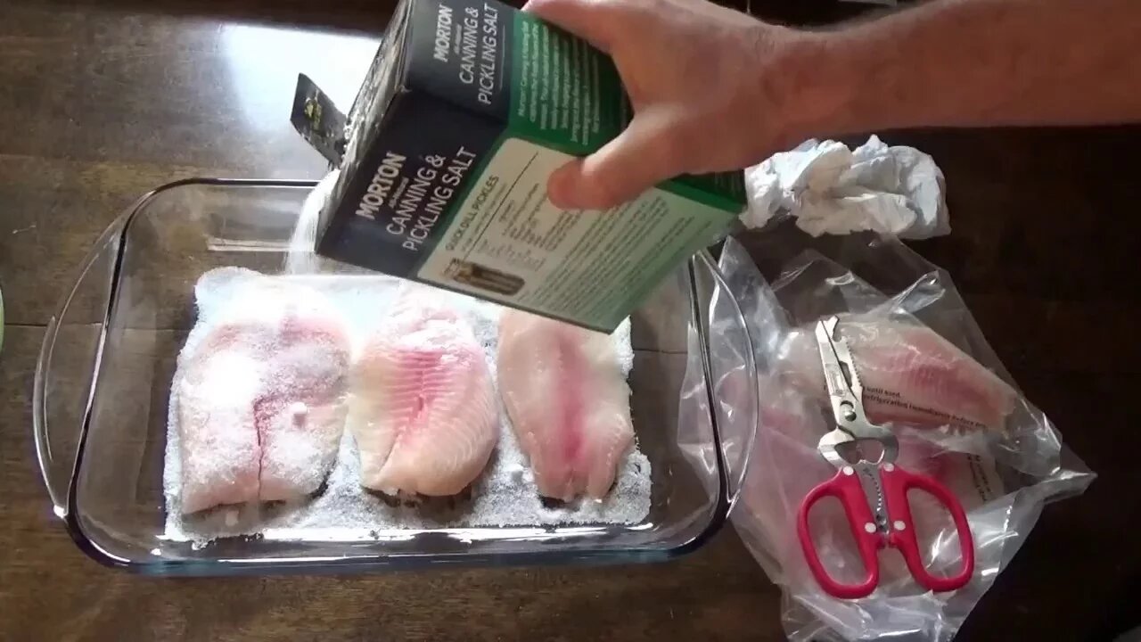 DIY Salt Cured Fish @ The Off Grid Homestead