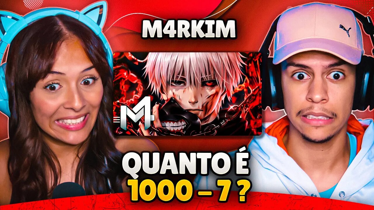 M4RKIM - Kaneki (Tokyo Ghoul) - Faminto | [React em Casal] 🔥