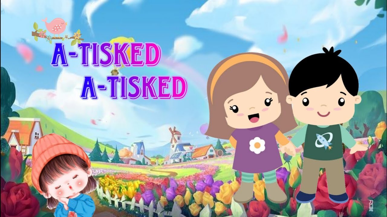 A Tisket A Tasket Poem 2024 - New Nursery Rhyme Song 2024 - Cartoons for Babies - English Poems