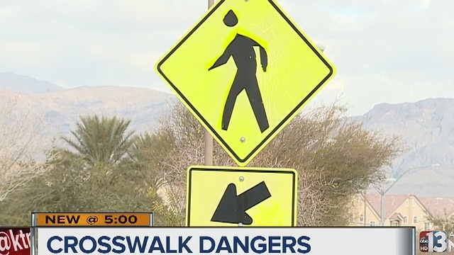 North Las Vegas crosswalk raises concerns