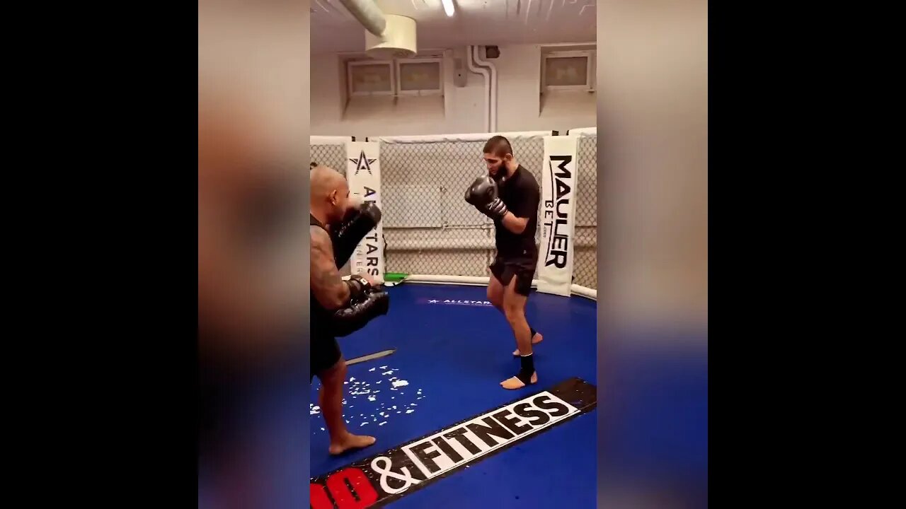 The Khamzat “Borz” Chimaev express training to smesh Leon Edwards