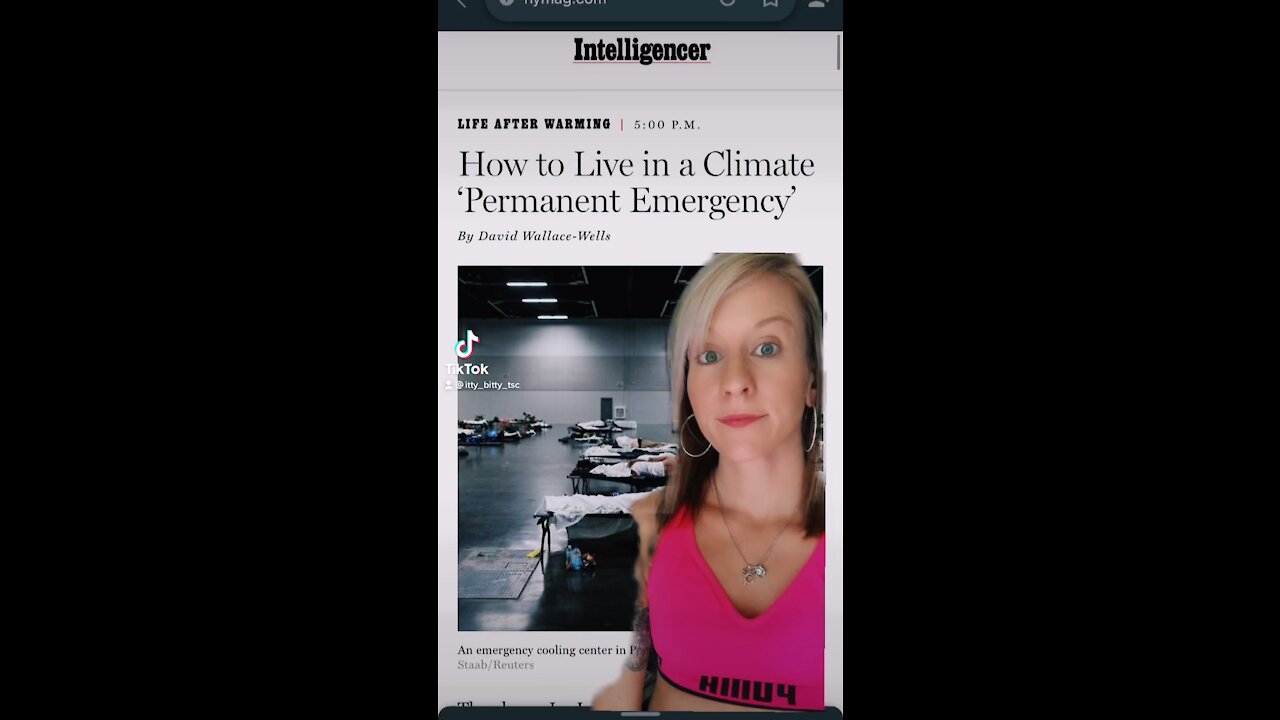 How to live in climate permanent emergency