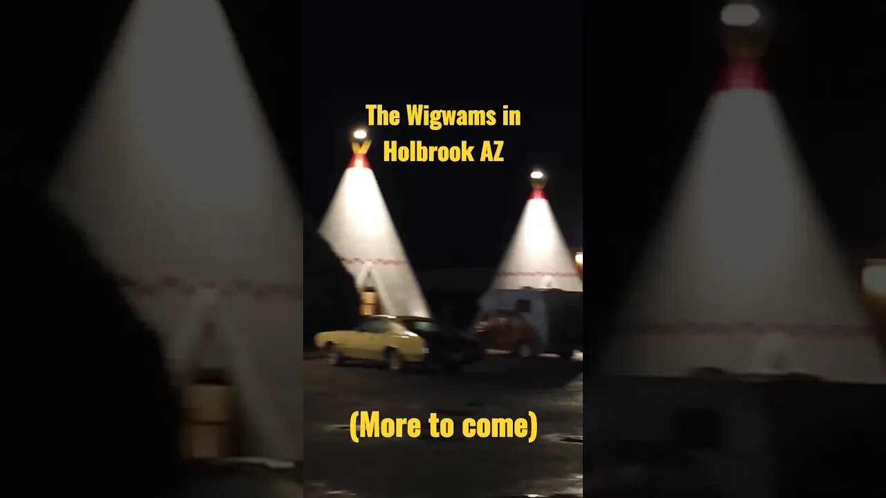 The FAMOUS Wigwams in Holbrook Arizona