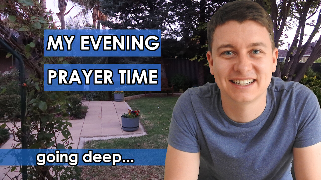 My Evening Prayer Time Before Sleep | How I pray to God at night | Christian Video